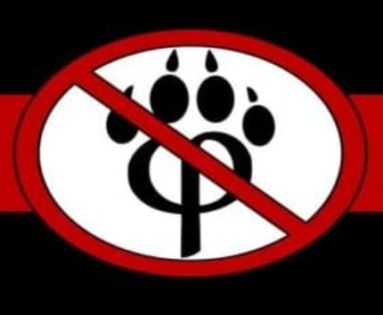 Anti furry logo - Lahelu