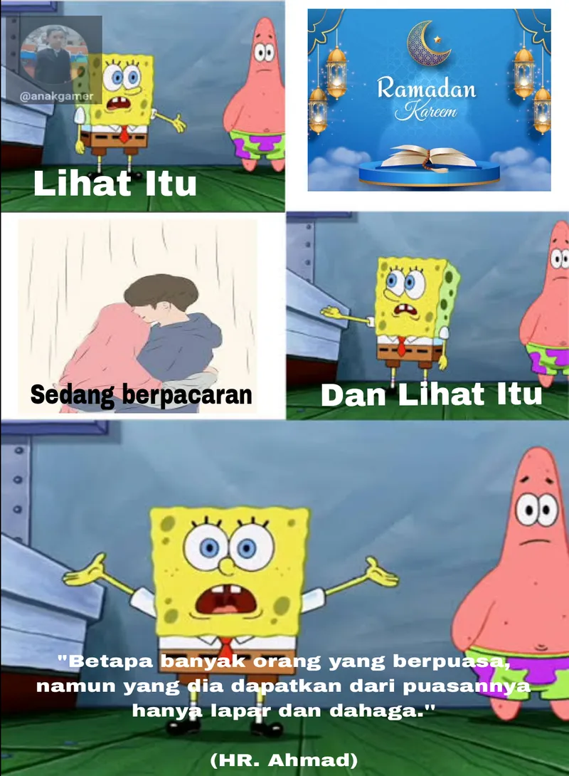 Meme Halal Pada Bulan Ramadhan - Lahelu