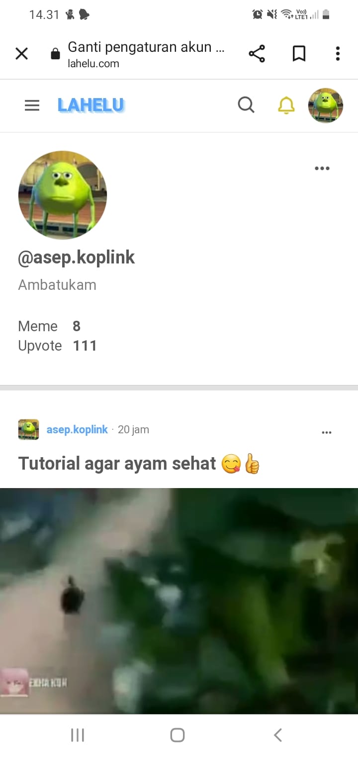 Makasih Banyak Buat 100 Up Vote Nya Respect Buat Kalian Lahelu